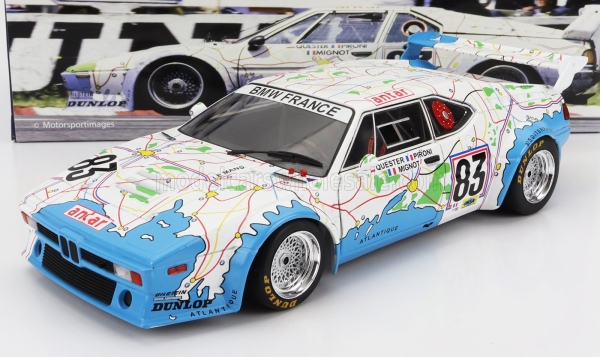 WERK83 W1803009 - 1:18 BMW M1 M88 3.5L Team BMW FRANCE #83 24h LeMans 1980