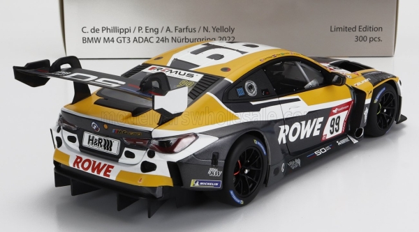 Minichamps 113222099 - 1:18 BMW M4 GT3 Team Rowe Racing #99 Nürburgring 2022