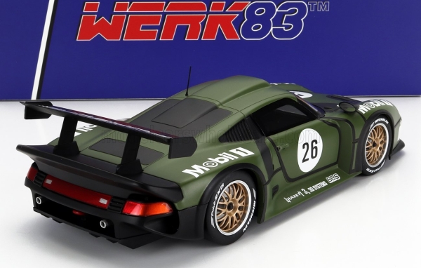 WERK83 W18013008 - 1:18 Porsche 911 GT1 3.2L Turbo Team Porsche AG Mobil1 #26