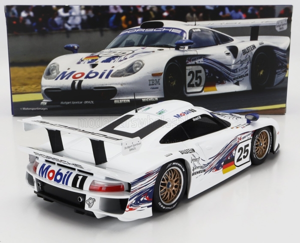 WERK83 W18012001 - 1:18 Porsche 911 3.2L GT1 EVO Team Porsche AG #25