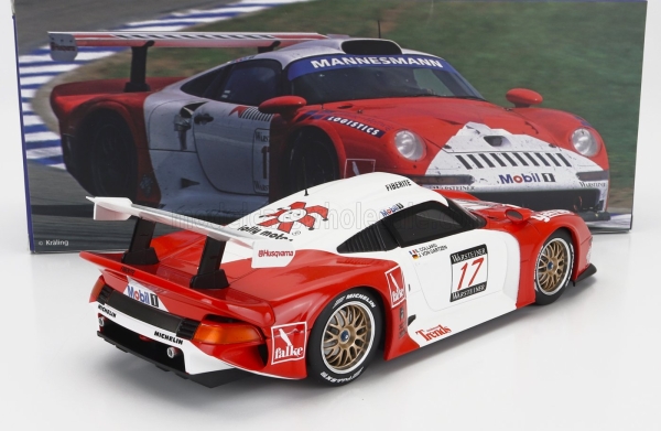WERK83 W18013006 - 1:18 Porsche 911 GT1 3.2L Turbo Team SOCIETE JB #17
