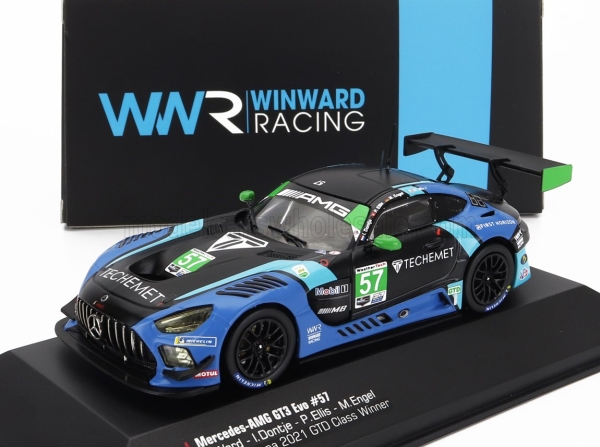 IXO - 1:43 Mercedes Benz AMG GT3 Team Winward Racing #57 Winner GTD Blass 24h Daytona 2021