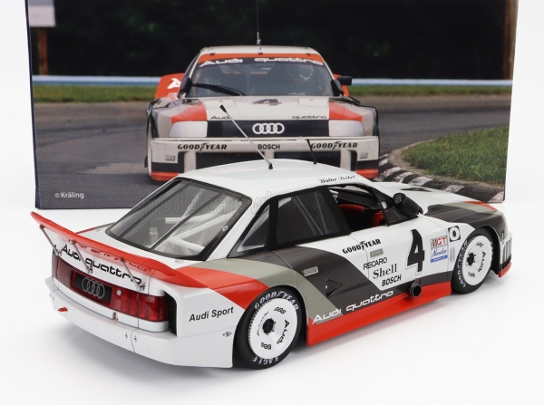 WERK83 W1806001 - 1:18 Audi 90 Quattro Team Audi Sport #4 Winner IMSA WATKINS GLEN 1989 H.J.Stuck - W.Röhrl