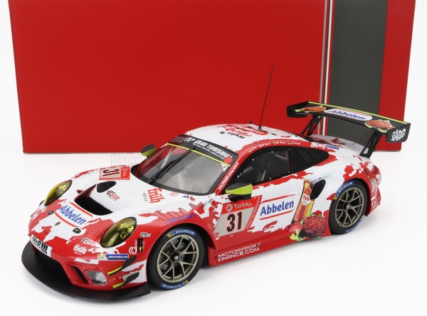 IXO LEGT18049 - 1:18 Porsche 911 GT3 R Team FRIKARELLI #31 rot