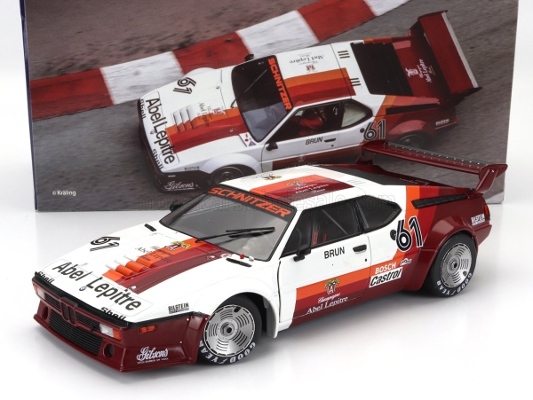WERK83 W1803016 - 1:18 BMW M1 M88 3.5L #61 Procar Series Monaco Race 1980
