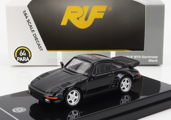 PARAGON-Models PA-55545 - 1:64 Porsche 911 930 RUF BTR SLANTNOSE LHD 1986 schwarz