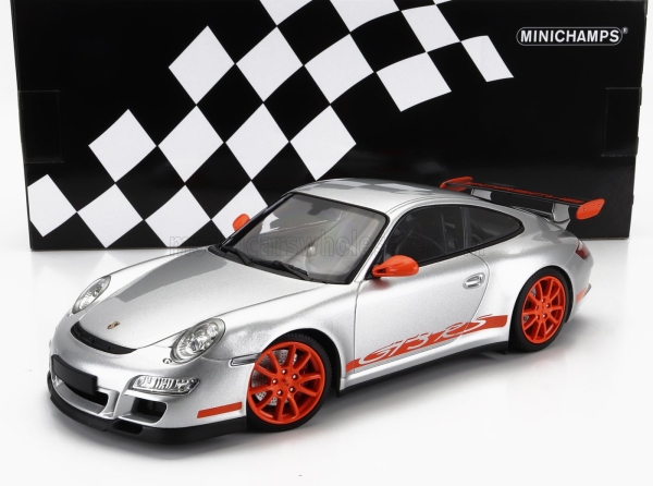 Minichamps 155062120 - 1:18 Porsche 911 997 GT3 RS Coupé 2007 silber