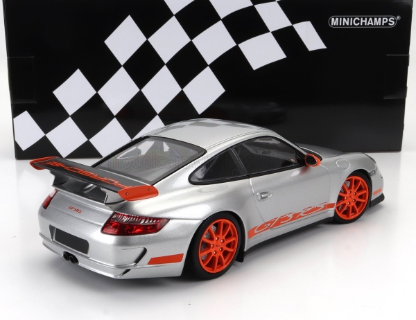 Minichamps 155062120 - 1:18 Porsche 911 997 GT3 RS Coupé 2007 silber