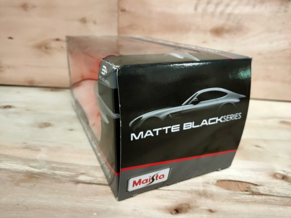 Maisto 31206 -  1:24 Mercedes-Benz SLK-Class schwarz, MATTE BLACK Series