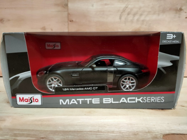 Maisto 31134 - 1:24 Mercedes AMG GT MATTE BLACK Series