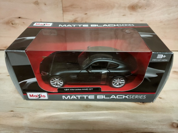 Maisto 31134 - 1:24 Mercedes AMG GT MATTE BLACK Series