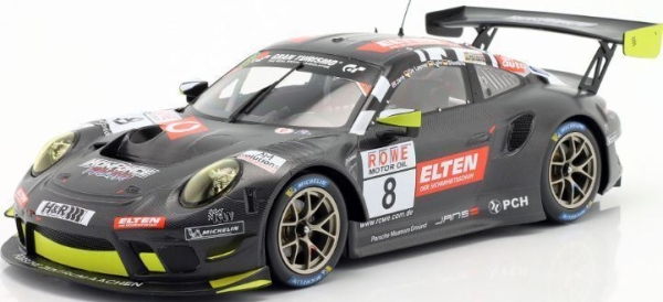 IXO LEGT18031 - Porsche 1:18 911 991-2 GT3-R TEAM IRON FORCE #8 VLN1 ADAC