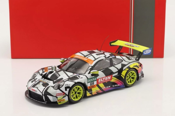 IXO LEGT18045 - 1:18 Porsche 911 GT3 R #69 ADAC GT Masters 2019 Iron Force