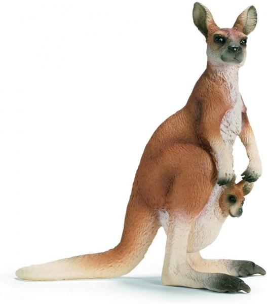 Schleich 14603 - Känguru mit Jungen