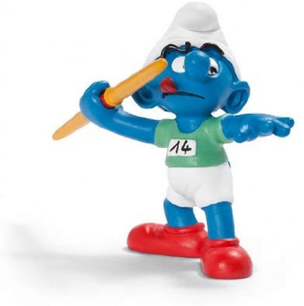 Schleich 20744 - Schlumpf, Speerwerfer