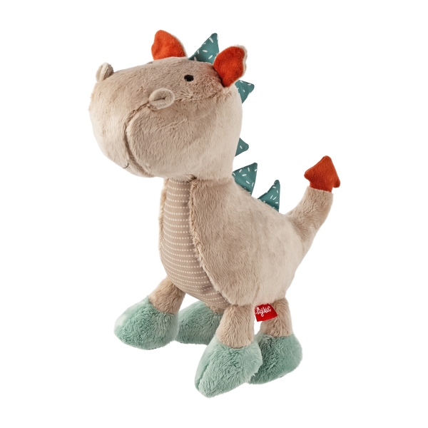 Sigikid 43273 - Kuscheltier Drache, Patchwork Sweety